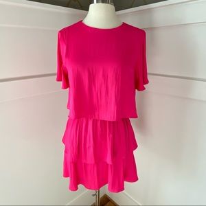 Zara Hot Pink Mini Dress size xs